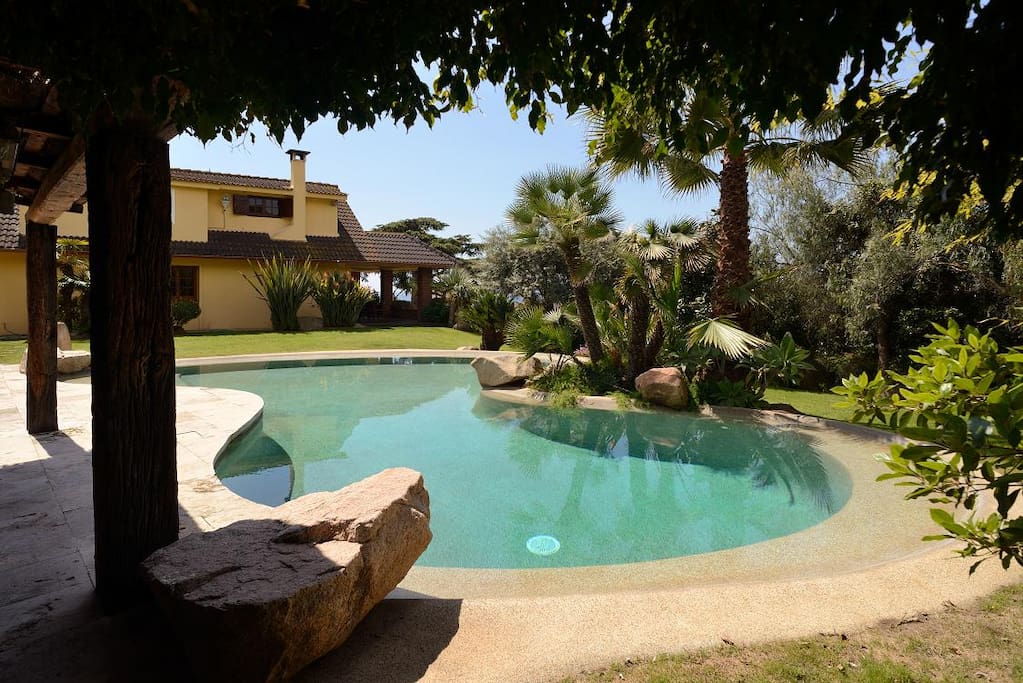 Lake-like pool