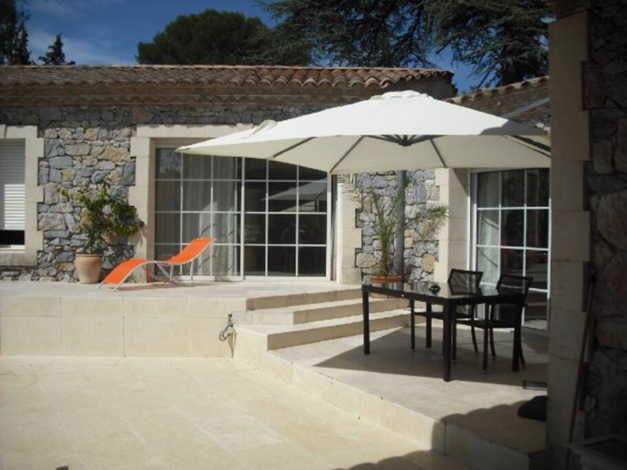 une terrasse