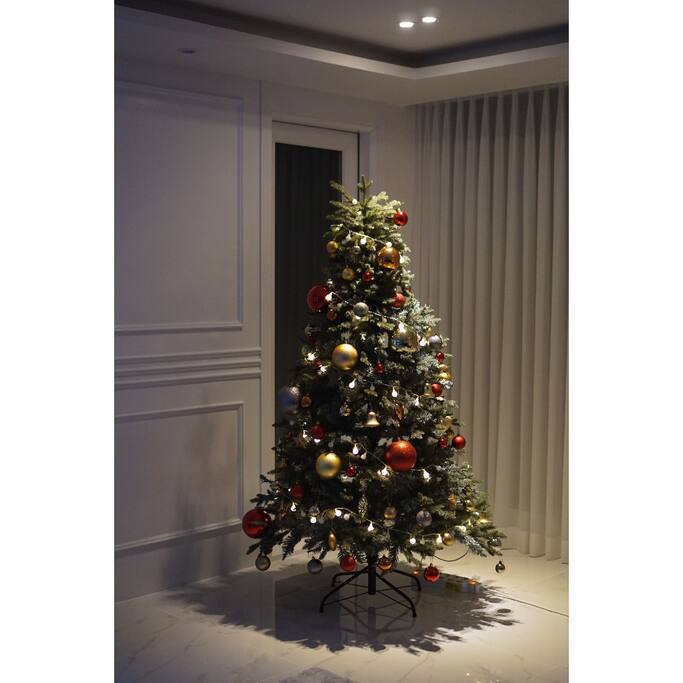 a christmas tree we made!
