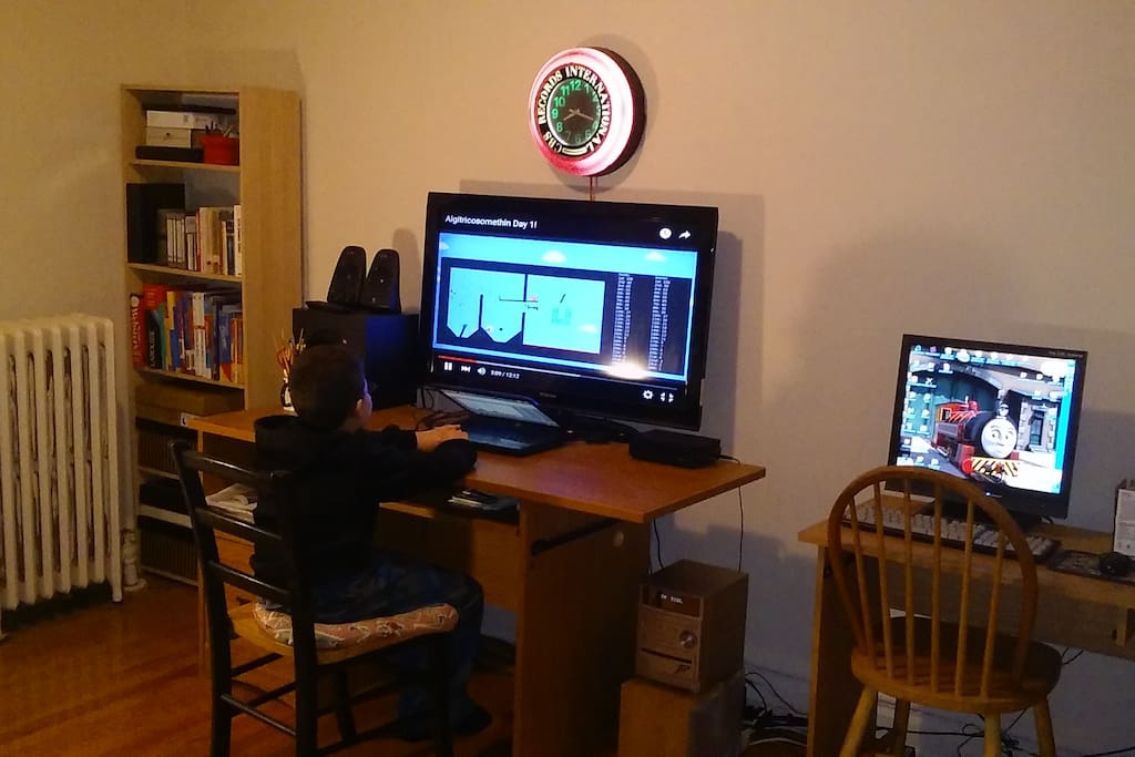 My son is watching videos!