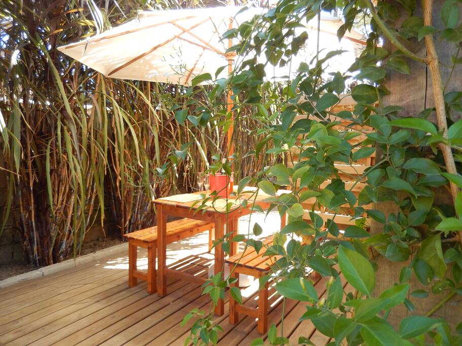 Private deck