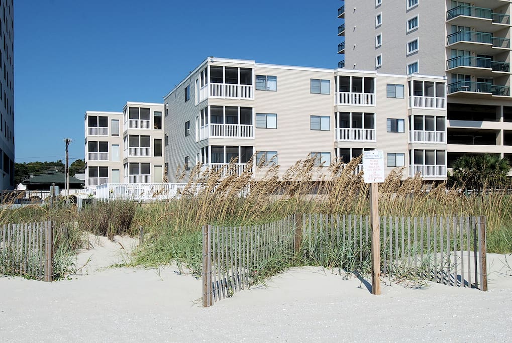 Palmetto Dunes Exterior from the Beach