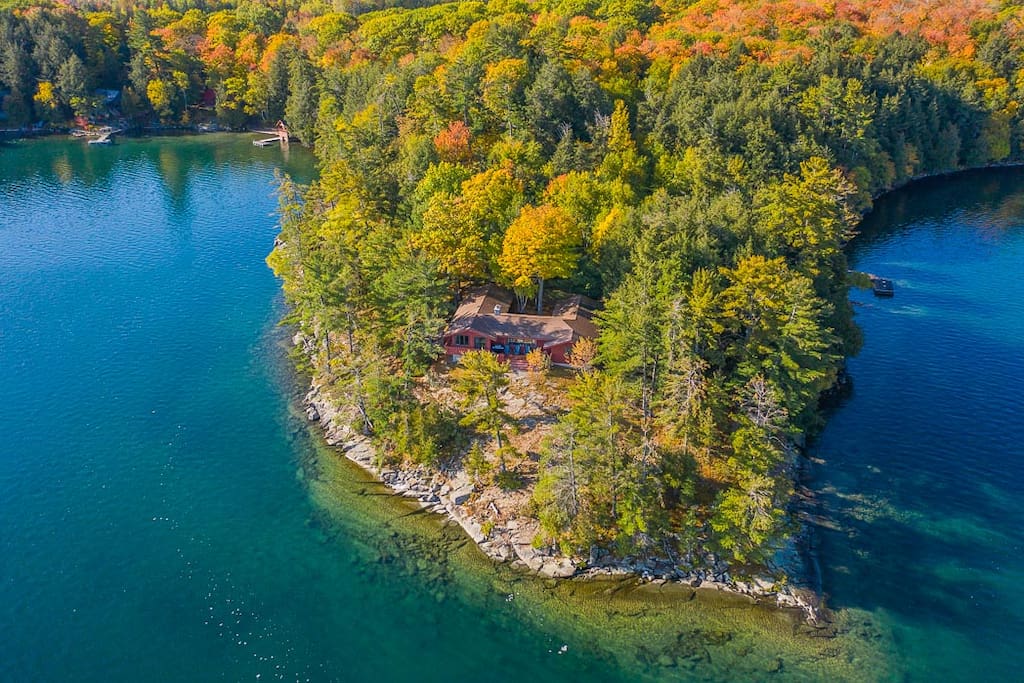 Big Basswood Lake Point Bungalows for Rent in Huron Shores, Ontario