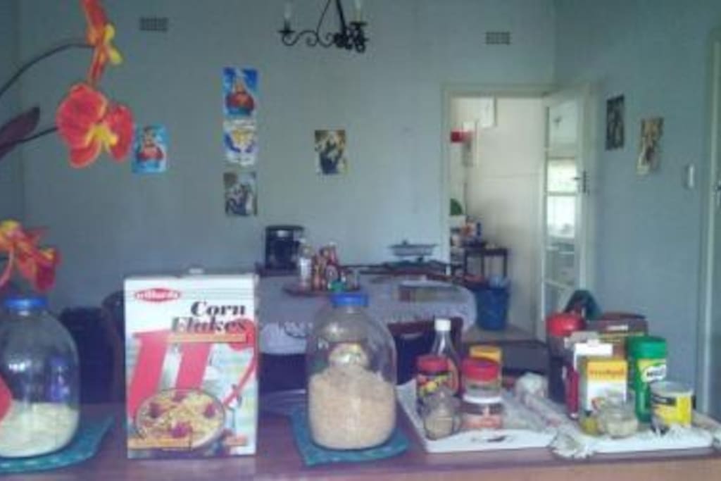 Breakfast area