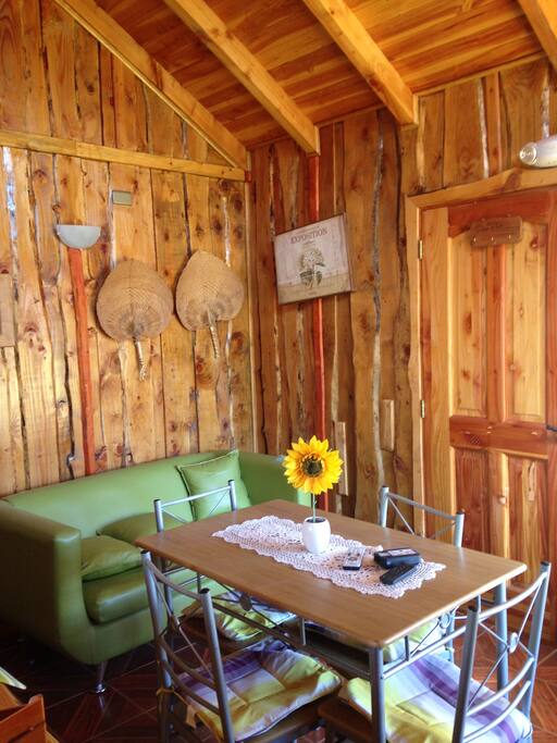Living and dinning area.