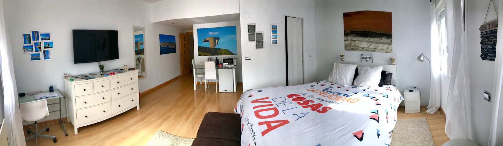 GRAN SUITE DE 25 METROS , CON BAÑO PRIVADO.