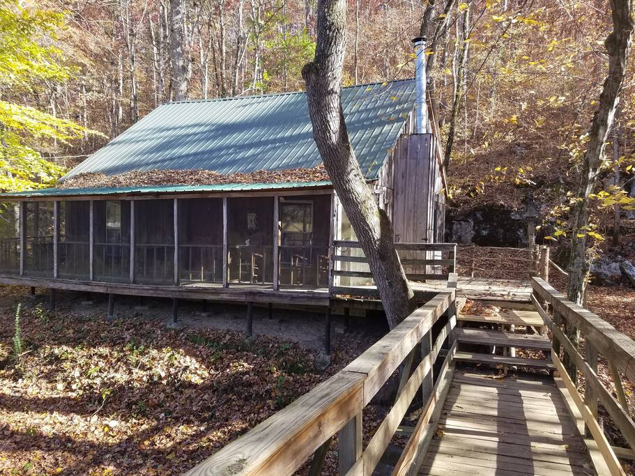 Cabin on Creek Cabins for Rent in Grant, Alabama, United States
