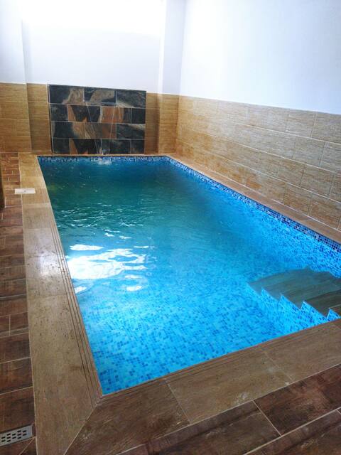 internal pool apartment