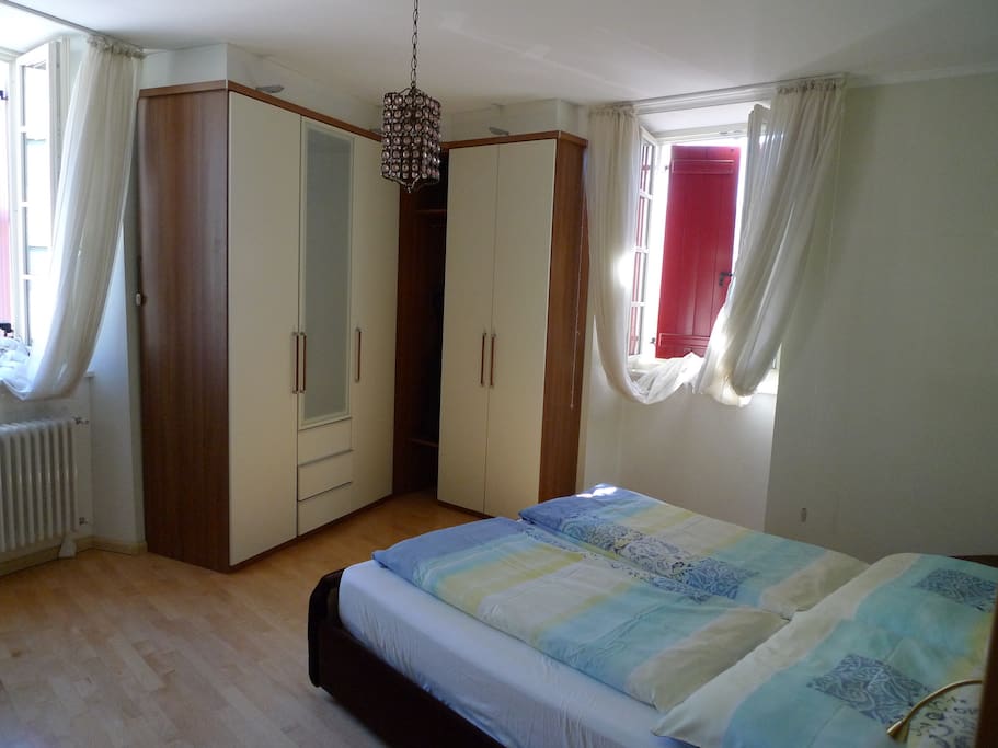 Bedroom with double bed