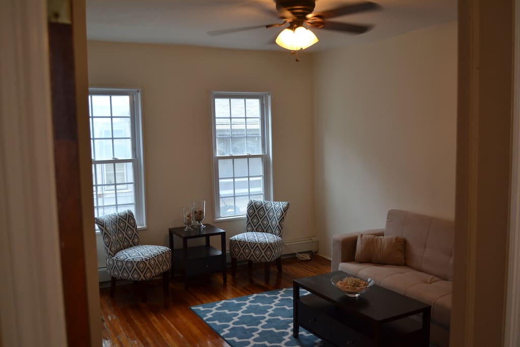 Living Room Ceiling fan and AC