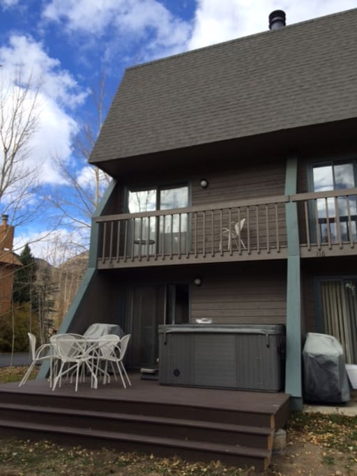 New Deck and Hot Tub