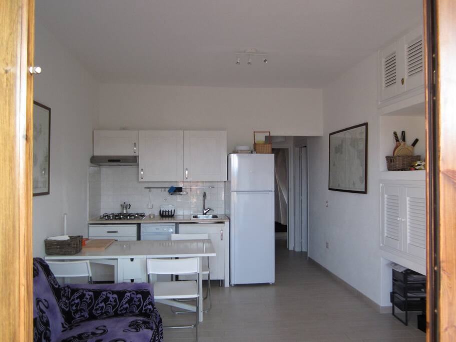 Very comfortable living space for cooking and resting
