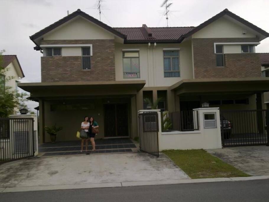 ENTRANCE to the house