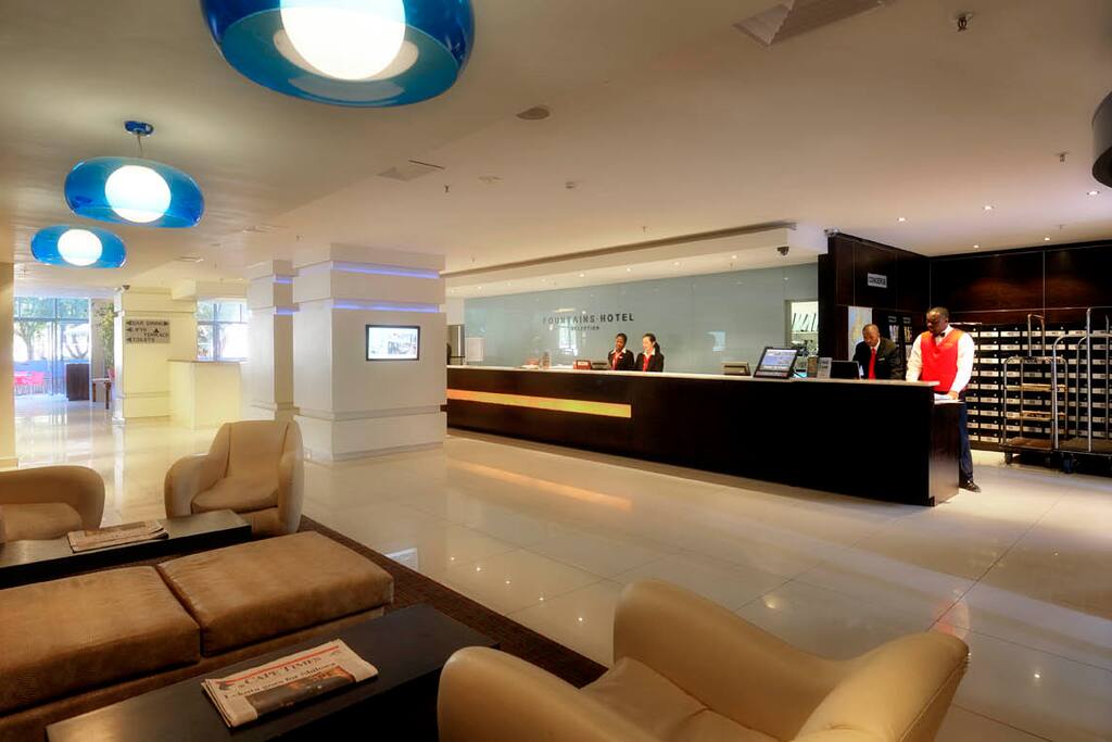 Reception desk