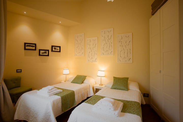 Chlorophill双床房。