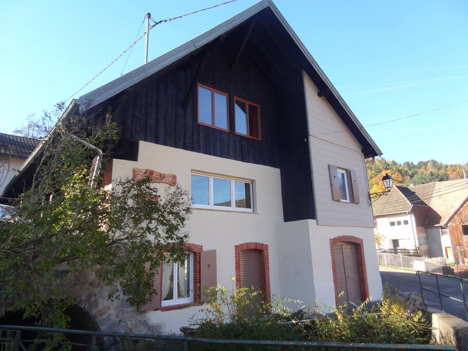 La maison de face