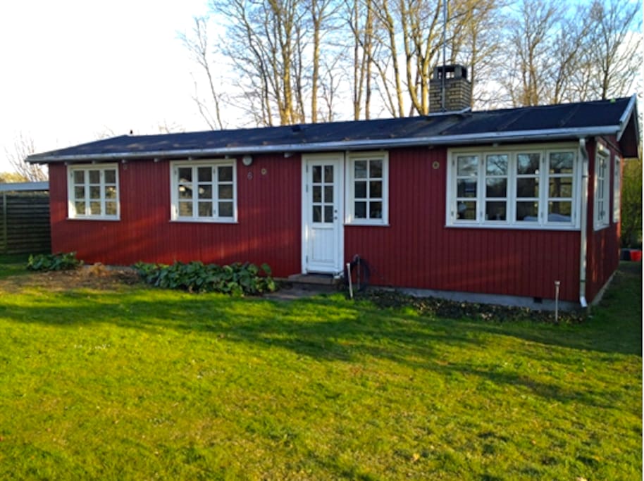 Huset set fra forsiden