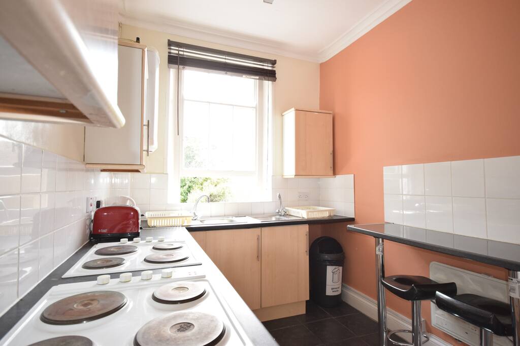equipped kitchen