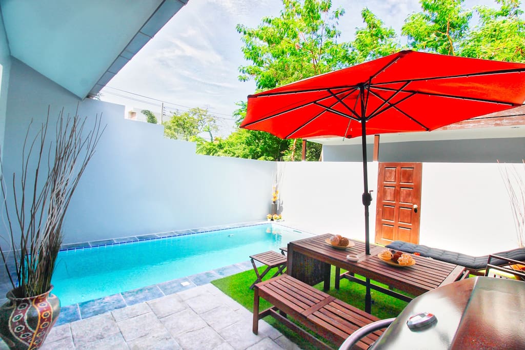 Private Pool Villa house with BBQ