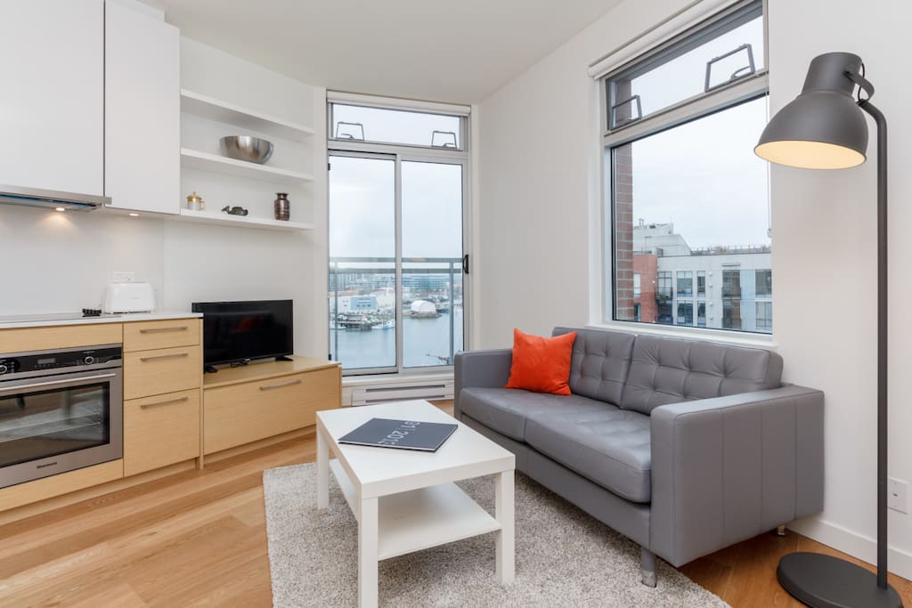 Living Space with water view