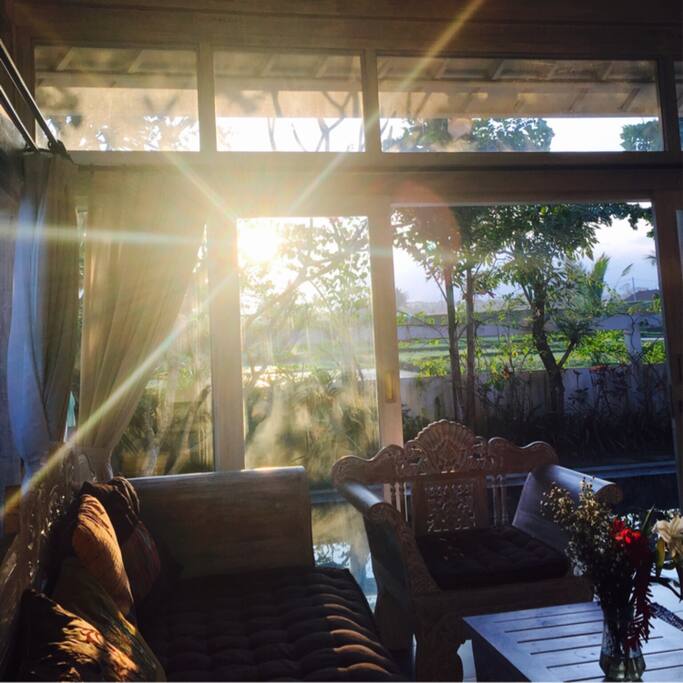 The sunset