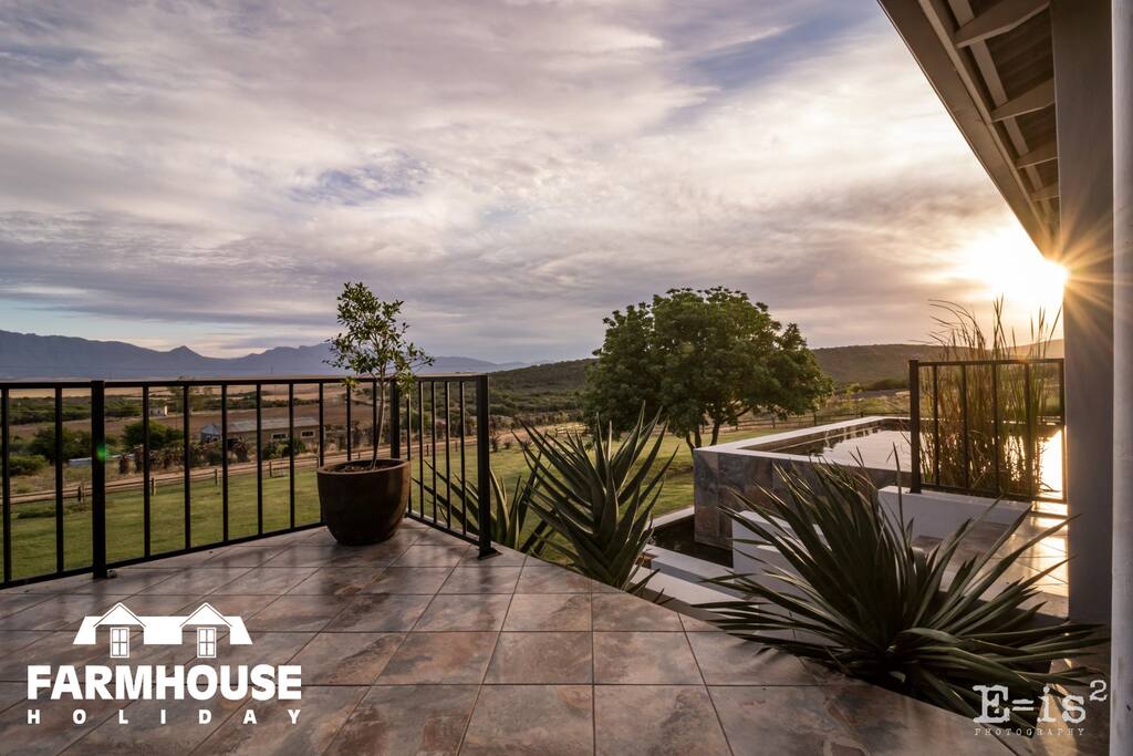 View from the stoep/Verandah area