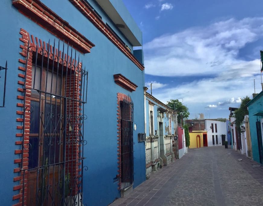 Fachada de la casa