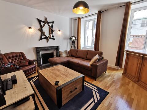 100m² apartment in the heart of the Jura, ideal family!