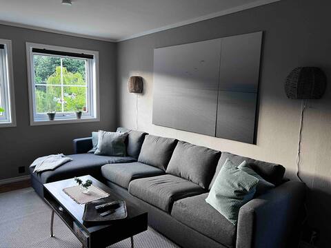 Successful Airbnb property: Garden apartment with 2 bedrooms in Askøy
