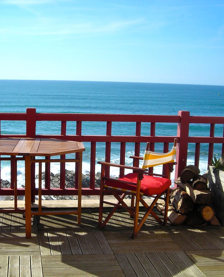 Beachfront flat, Bidart plage