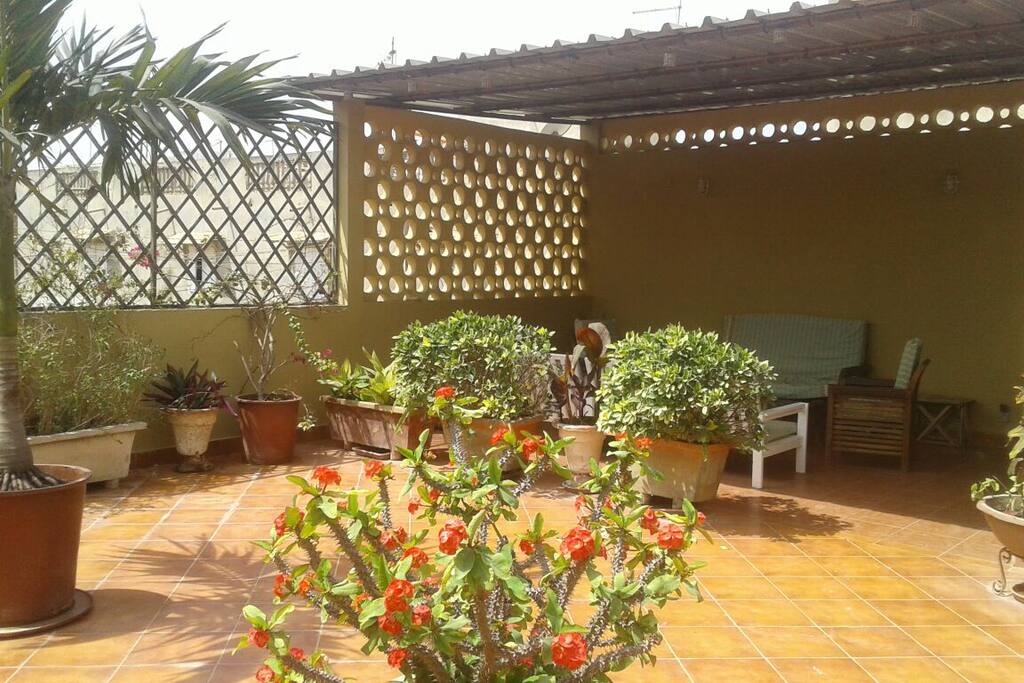 Salon en terrasse