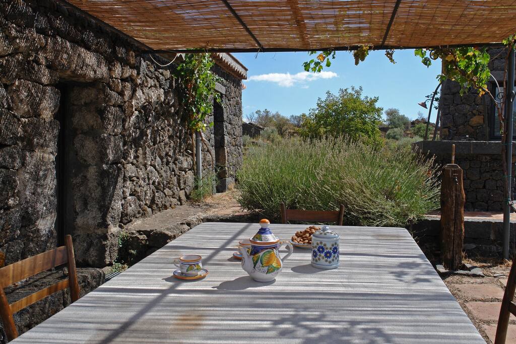 Terrace of Casa Lavica