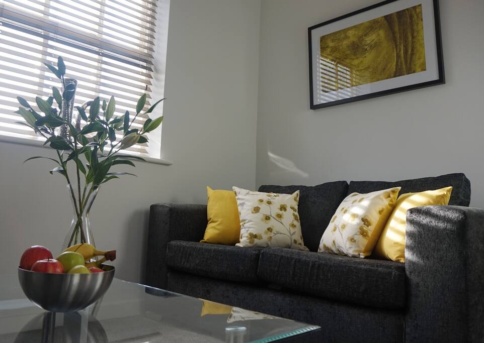 B Lovell Apartment Living Space Two
