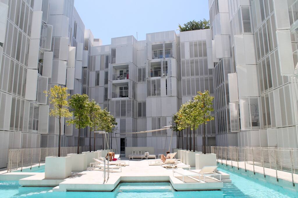 Pool area