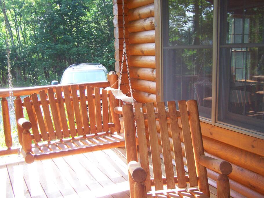 Porch swing summer