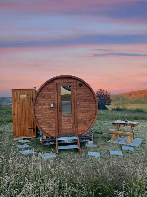 Top performing Airbnb: Black Forest barrel Alpine view in Schluchsee