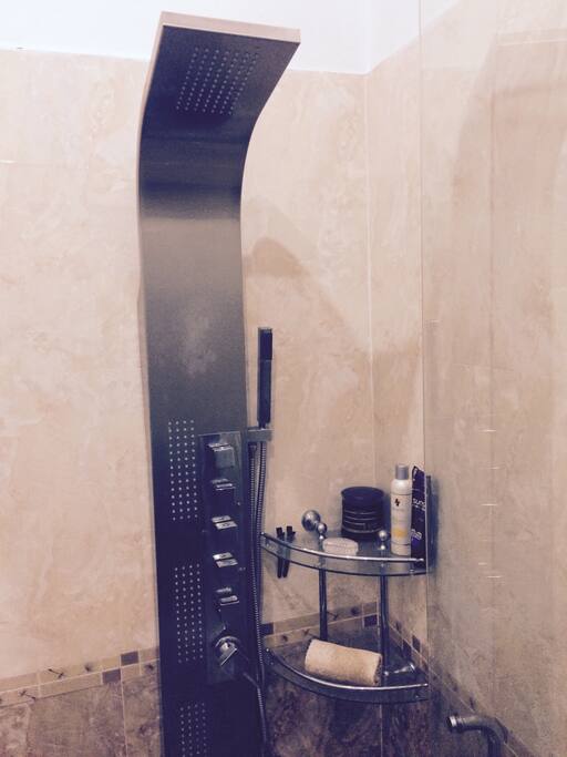private bathroom in the room