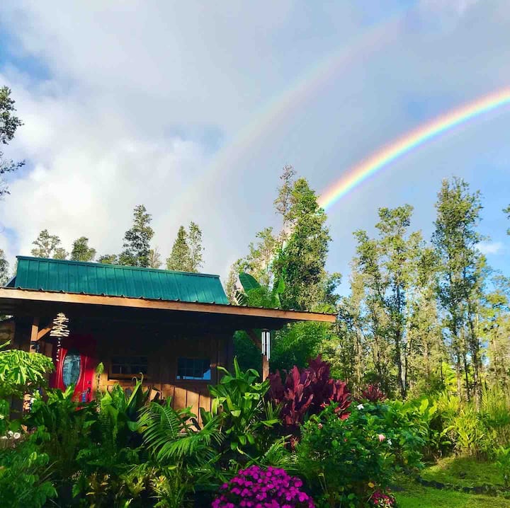 Aloha OM A retreat in nature Tiny houses for Rent in Keaau, Hawaii, United States Airbnb