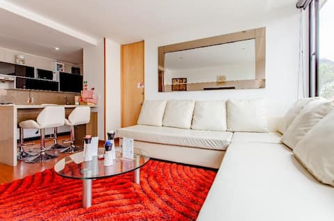 Apartment of Luxury Chapinero Bogotá with King Bed