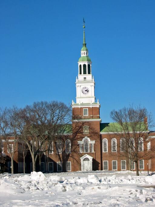 Close to Dartmouth College campus