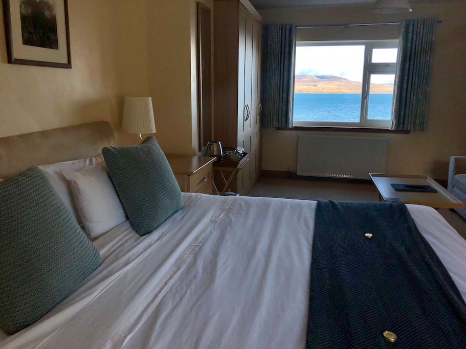 Stunning sea views from the master bedroom