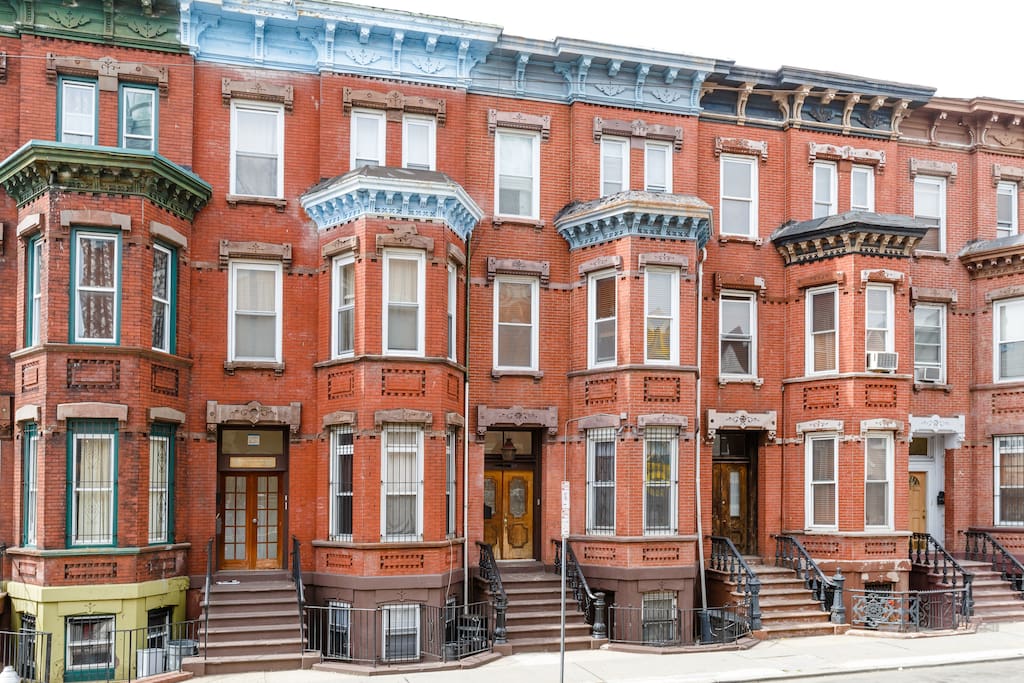 Beautiful Row of Brownstones.