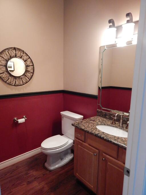 Half Bath off Living Area