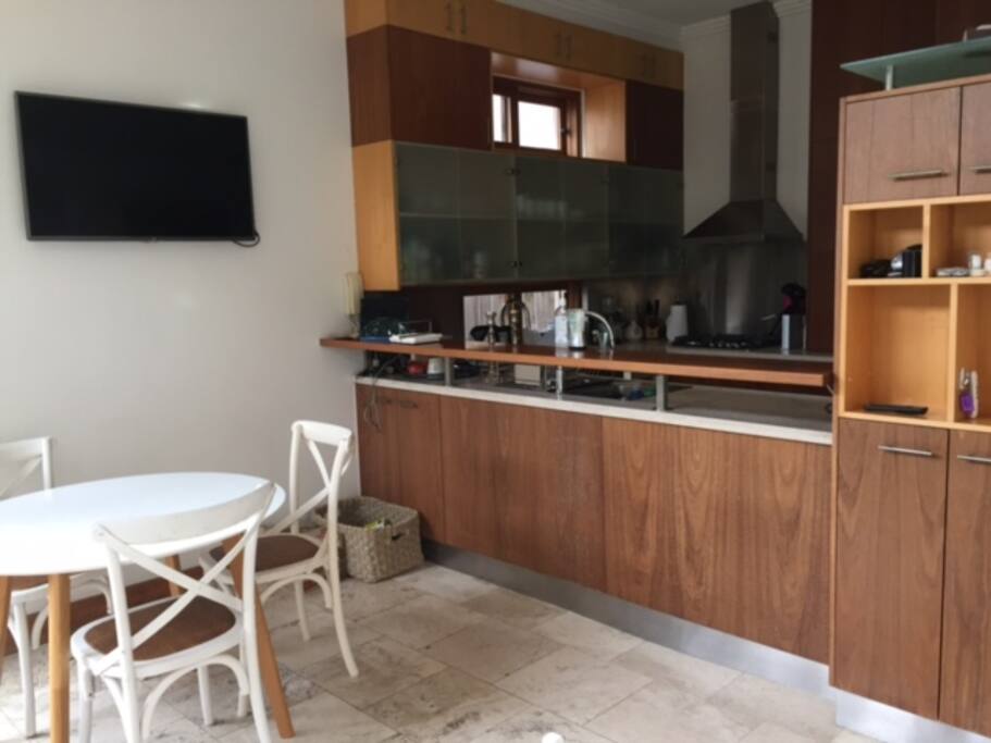 Kitchen / casual eat in area