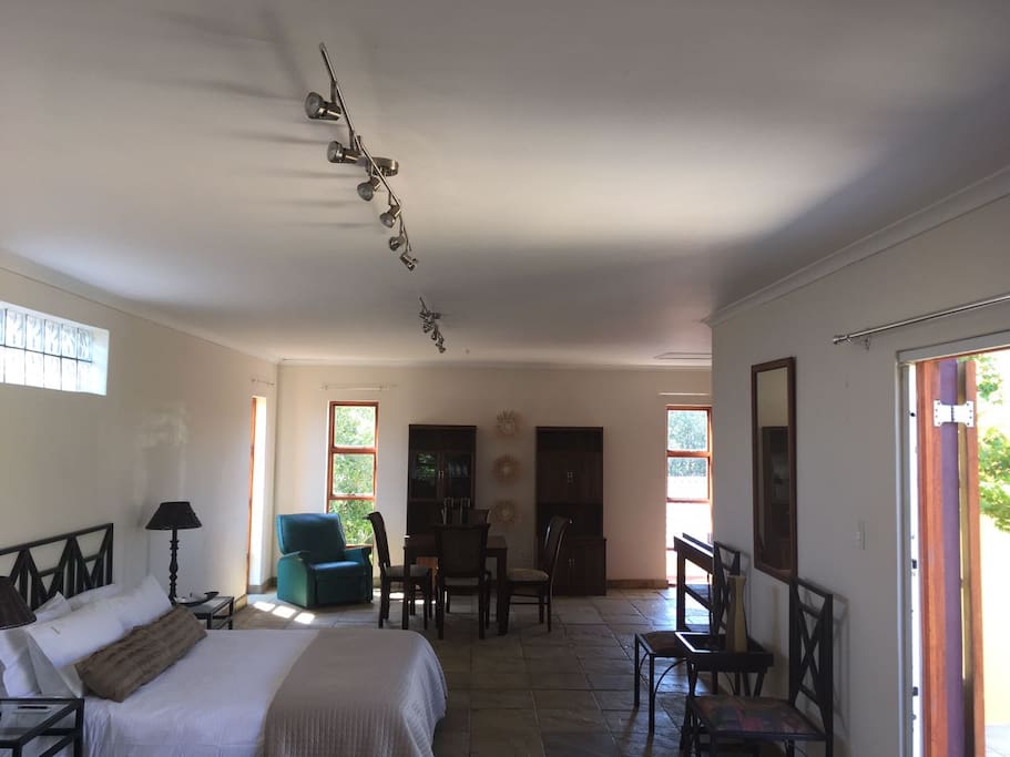 Light filled and spacious open plan spaces