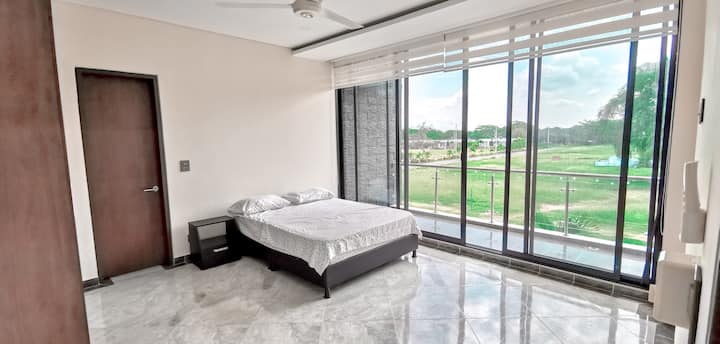 Ოთახი გარე ხედით