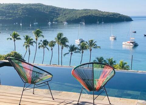 Luxury BLUE VILLA Anses d 'Arlet