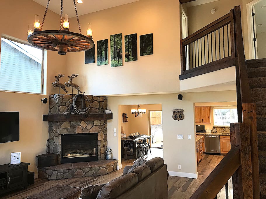 Family Room from entry way