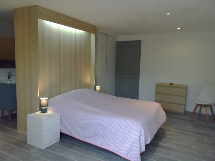 无台阶主卧套房 