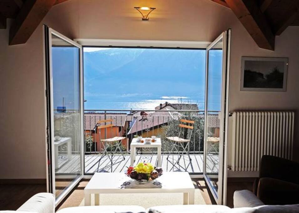 View from the balcony
